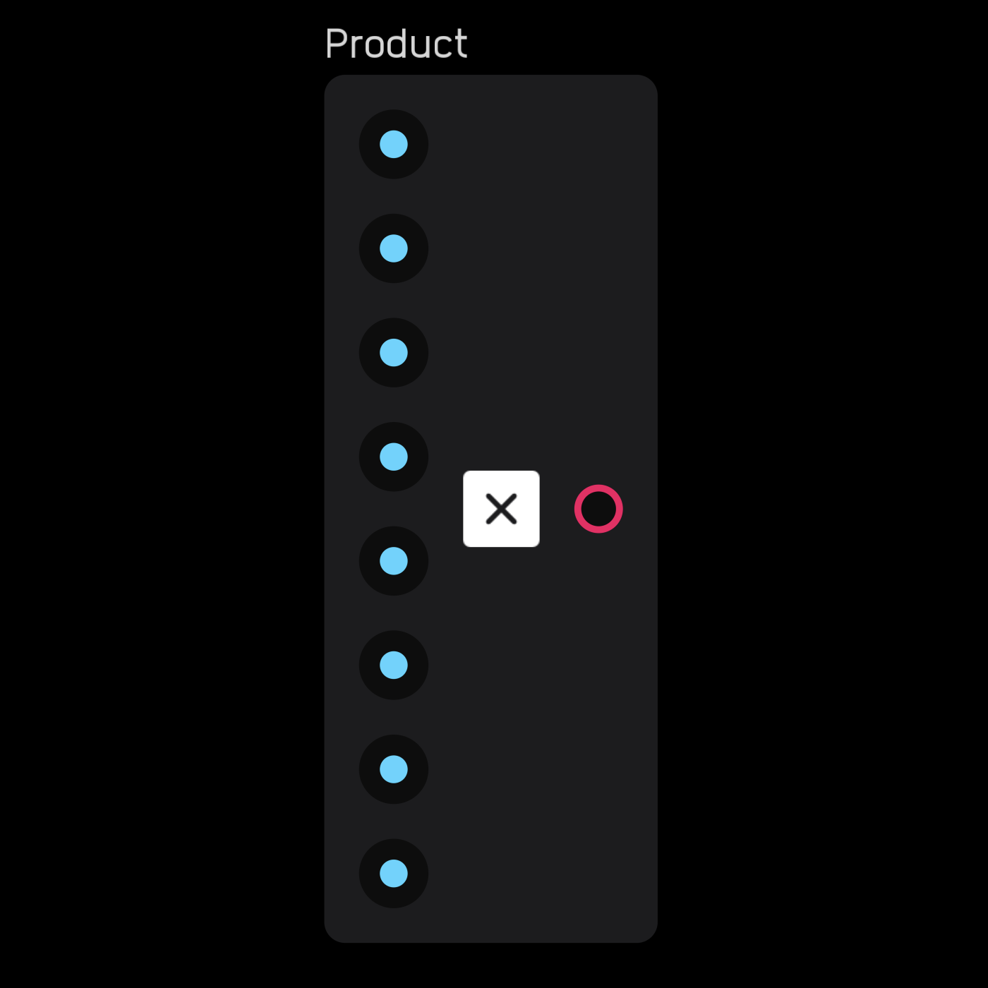 product multiple inputs
