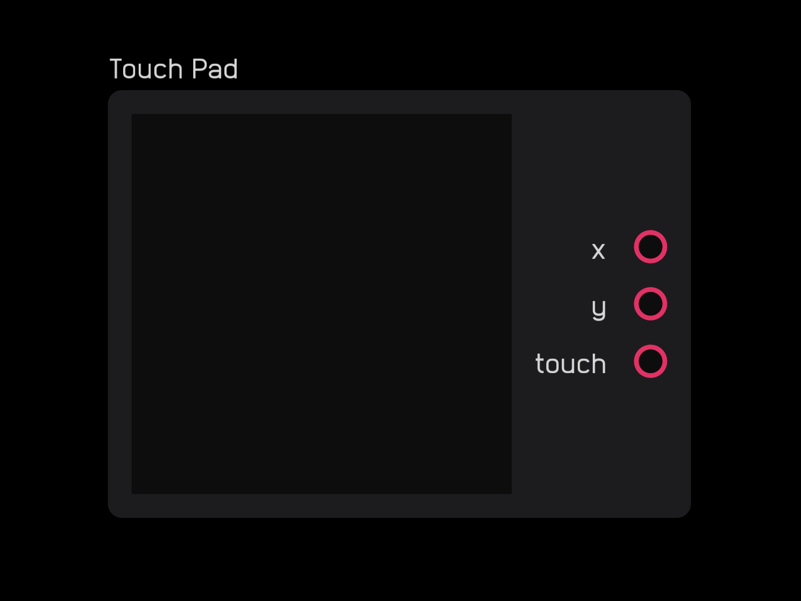 touch pad node
