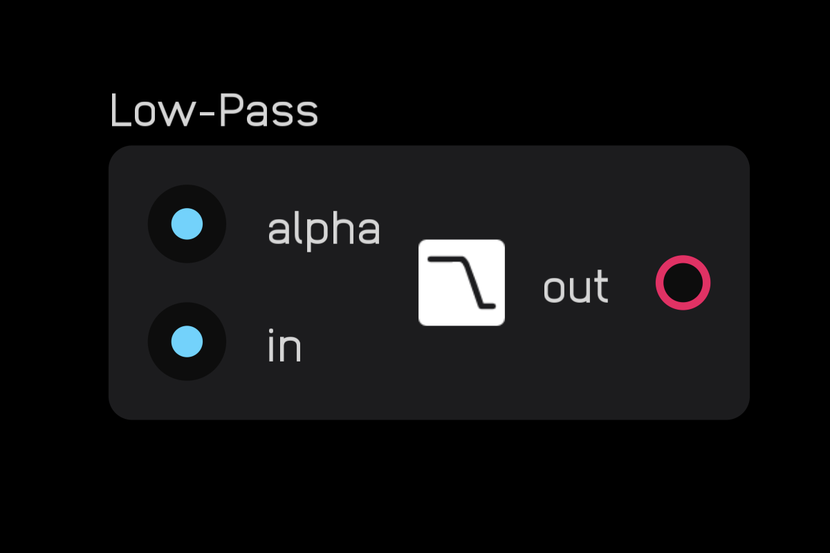 Low-pass node