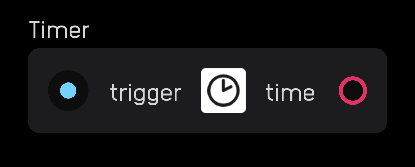Timer node
